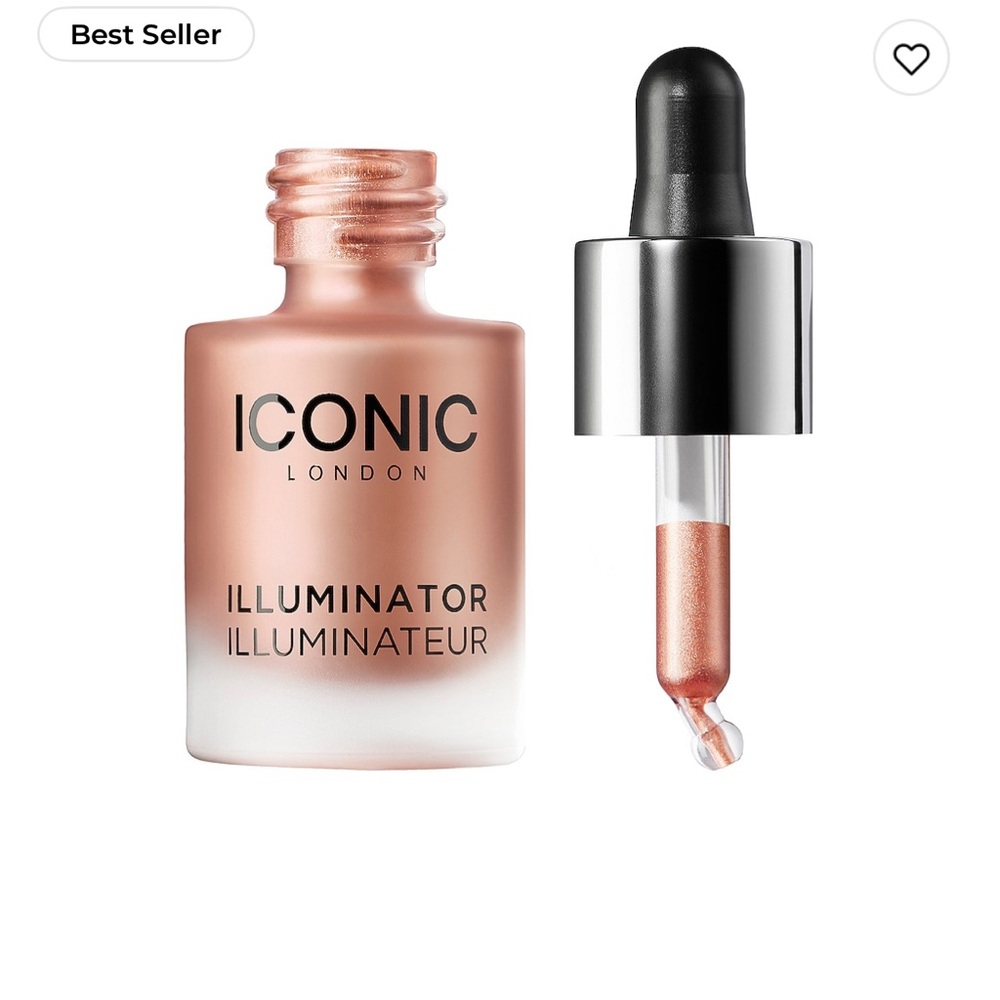 ICONIC London Illuminator Liquid Highlighter - Rose Gold Glow